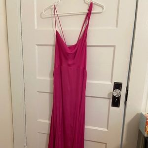 Maeve dress - pink/rose maxi slip